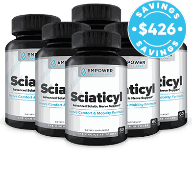 Six-bottle Sciaticyl best value pack